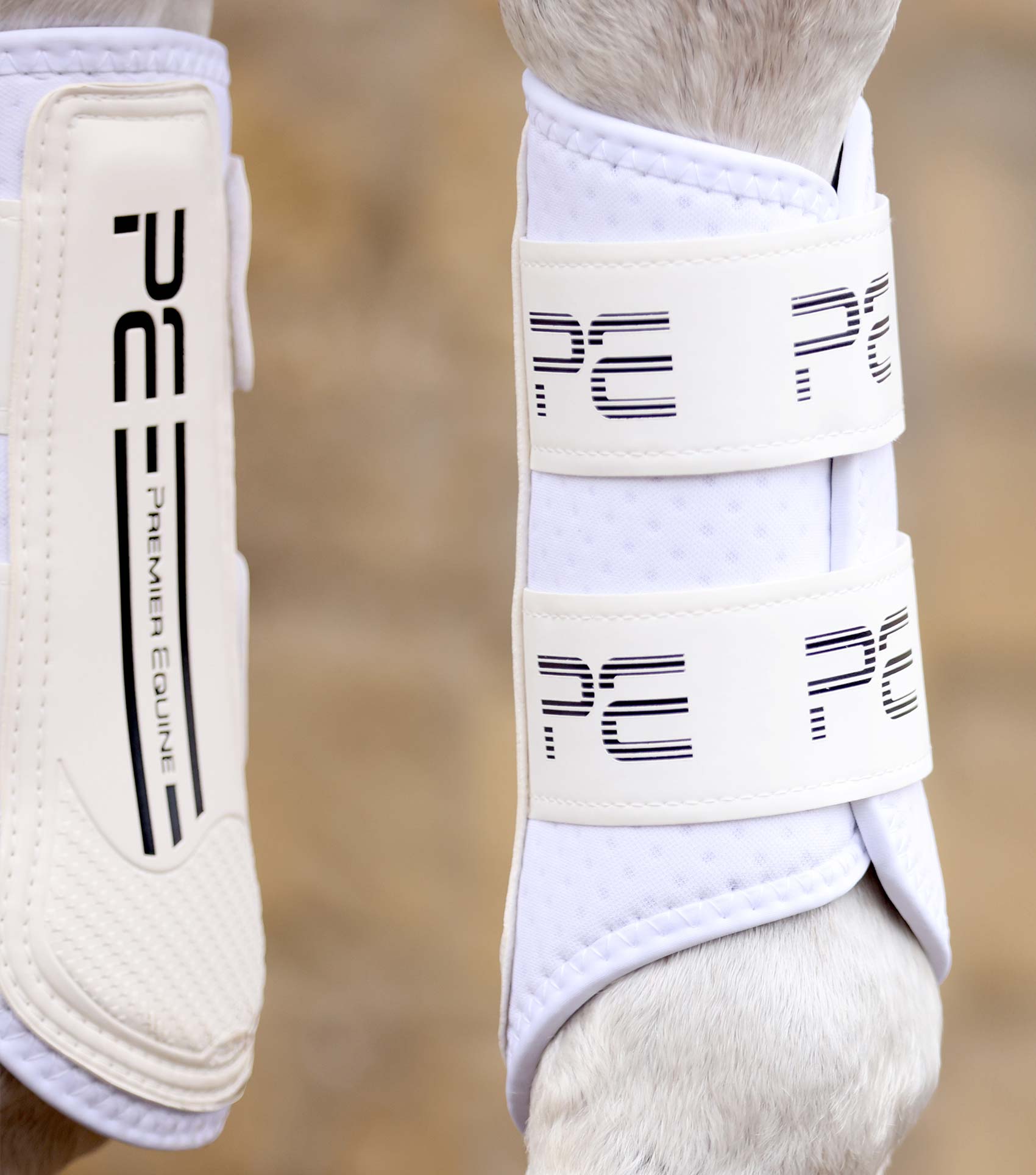 Air Velox Single Locking Brushing Boots White