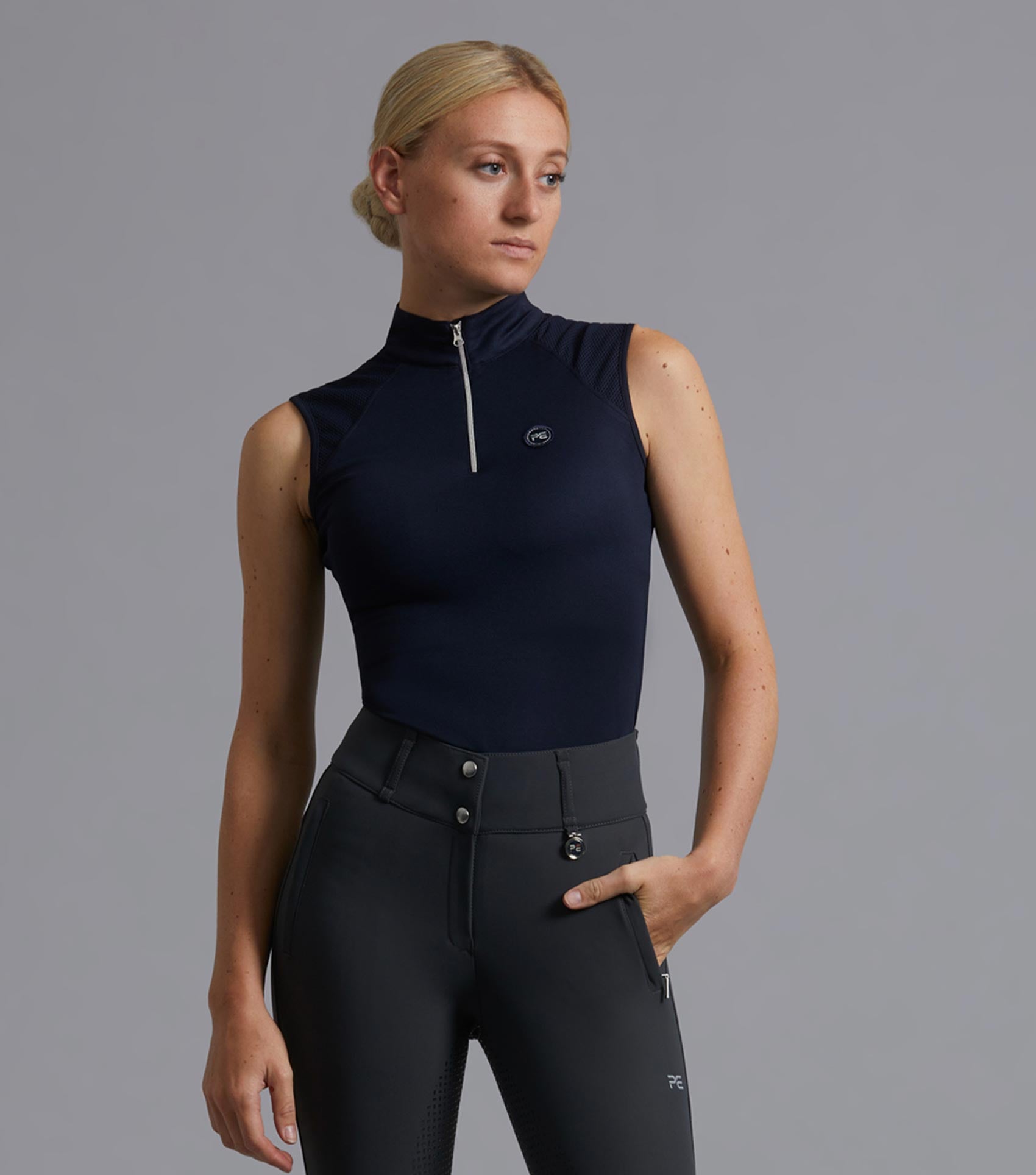 Derina Ladies Sleeveless Riding Top Premier Equine Int. Ltd.