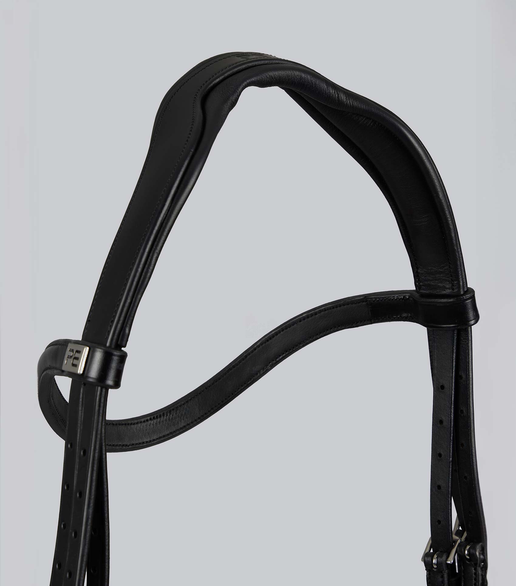 Briglia Imbottita Europa Comfort Per Cavalli – Nero, Sopracciglia 1" E Naso 1.5"
