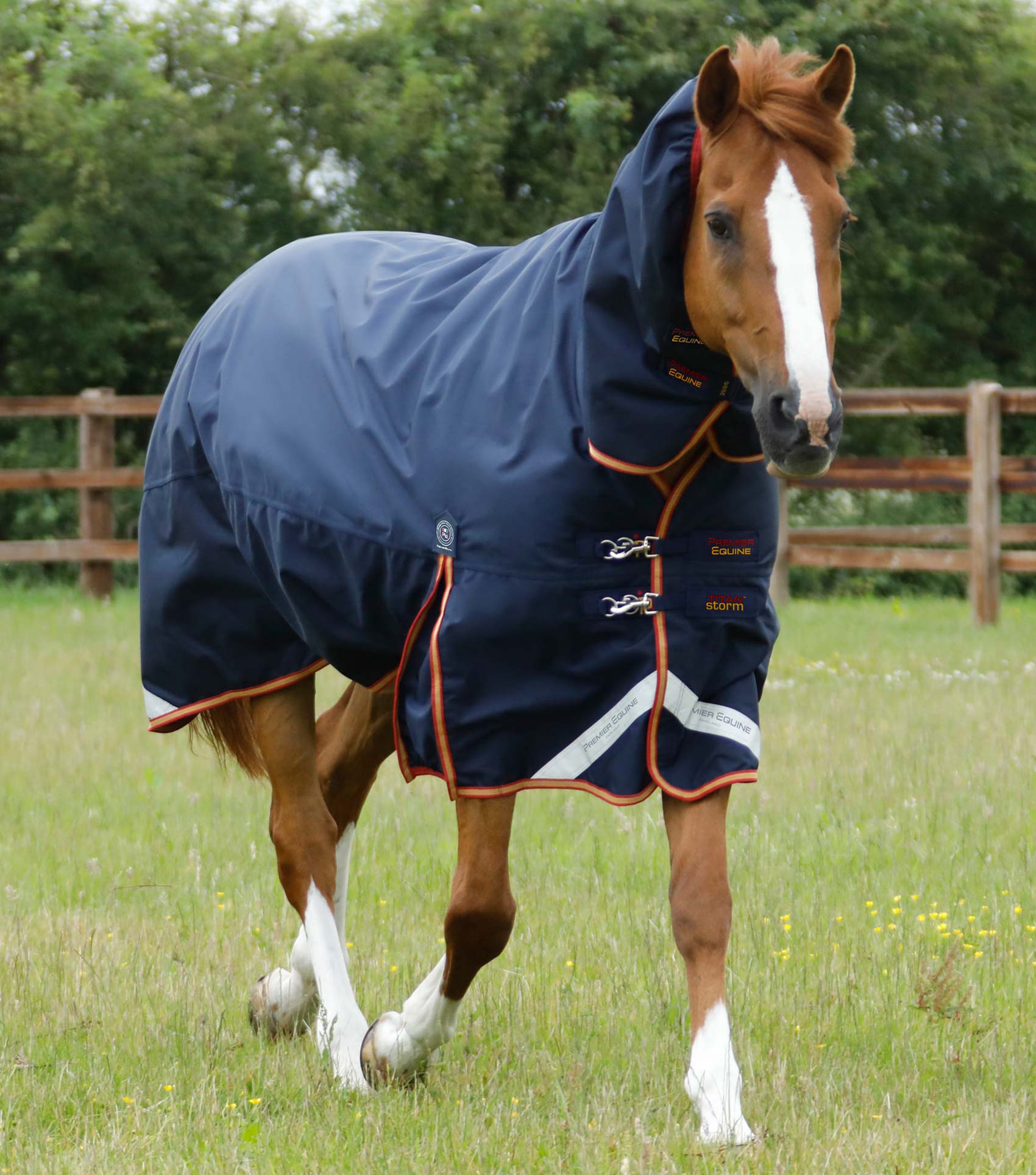 Titan Storm 450g Snug-Fit Combo Rug Navy