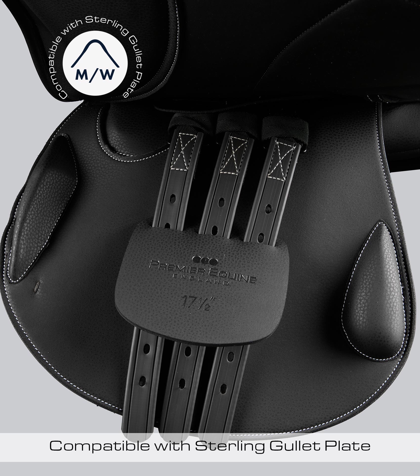 Bastia Synthetic Jump Saddle Black