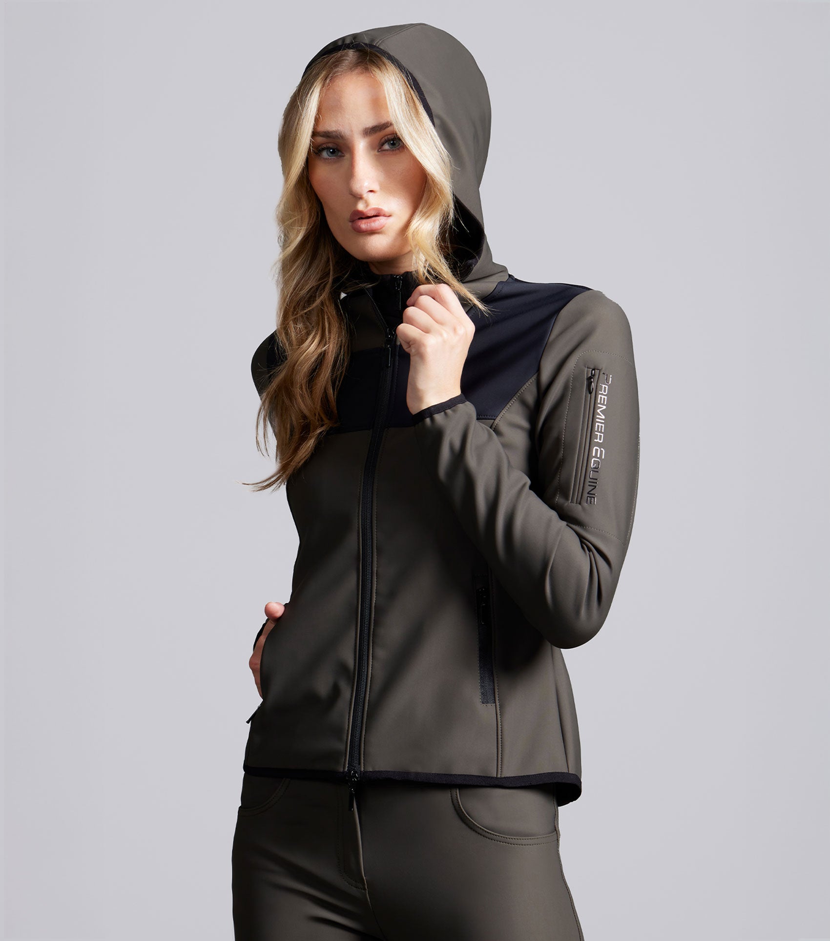 SALE - Elixir Womens Softshell Jacket Mosswood