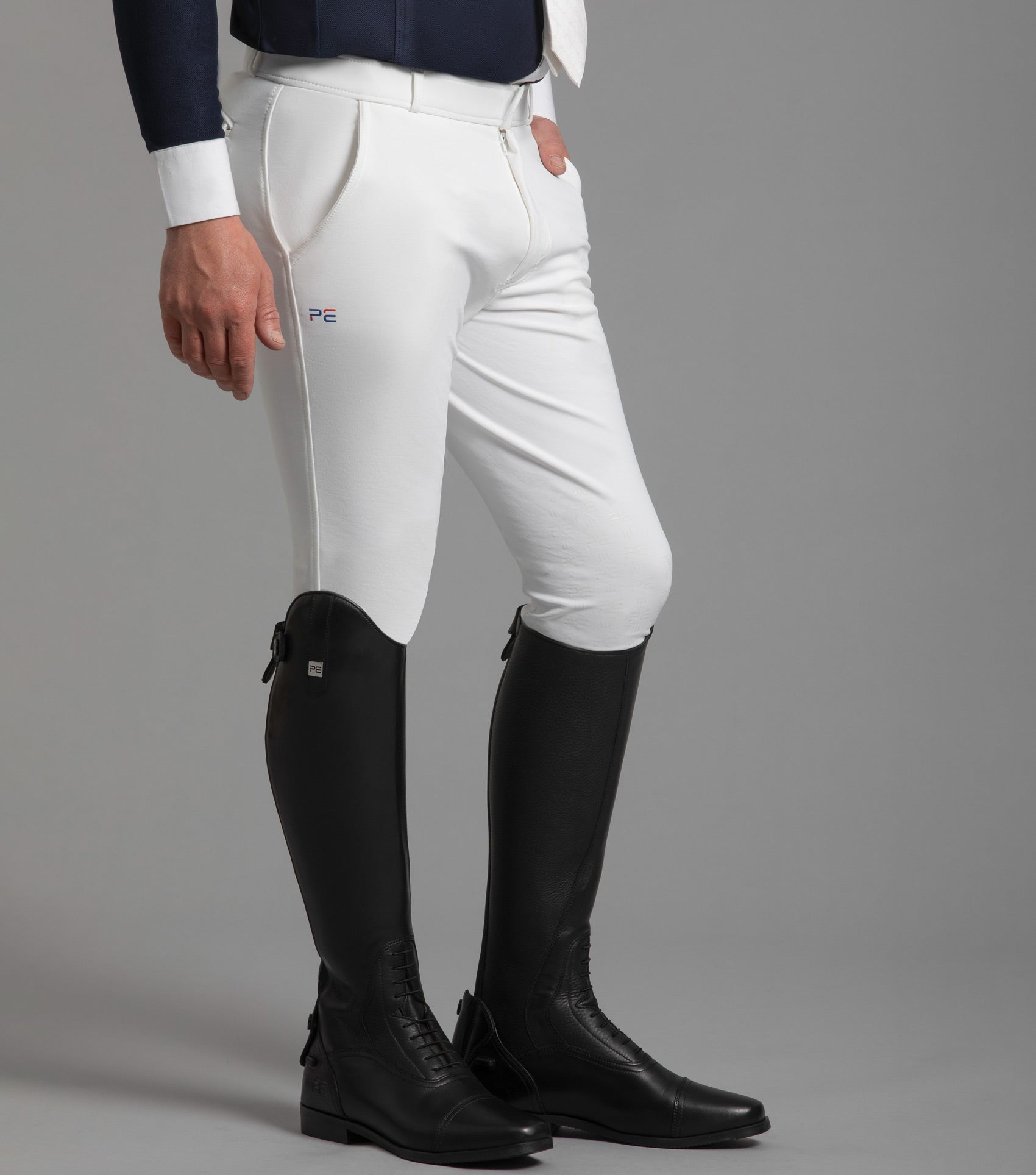 Premier equine Pantalon Santino Gel Blanc | Équitation