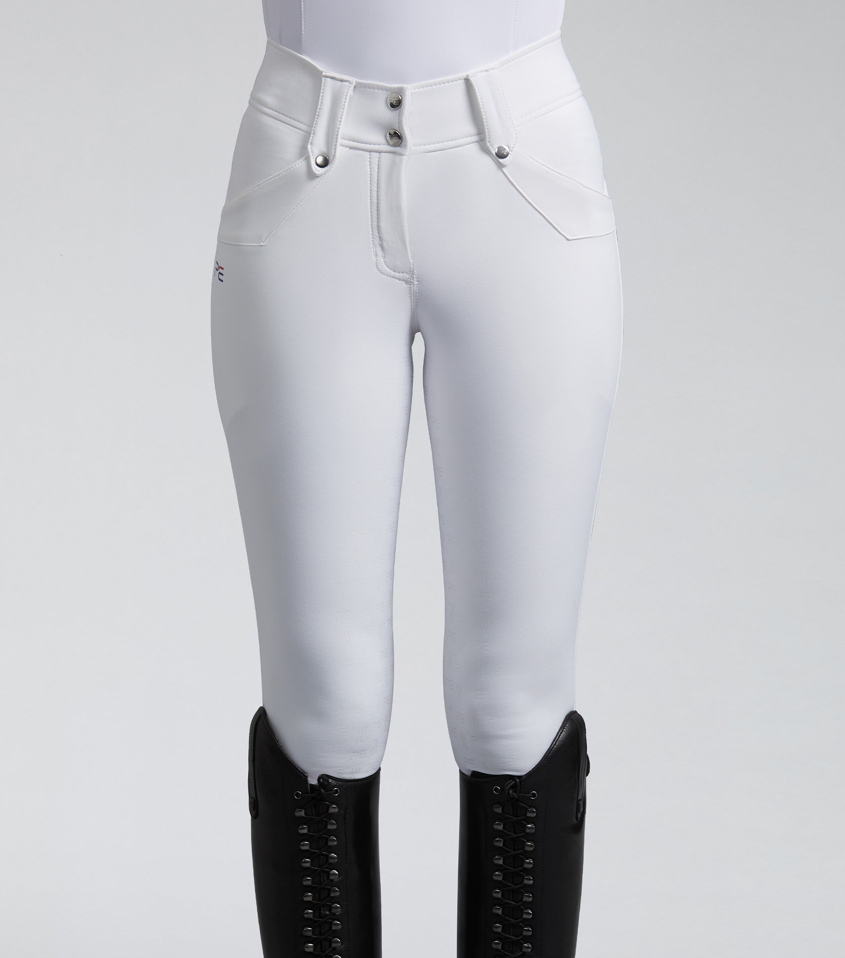 トップス THE SHISHIKUI holed north / WHITE SALE - Torino Ladies Full Seat Gel Competition Riding Breeches White トップス