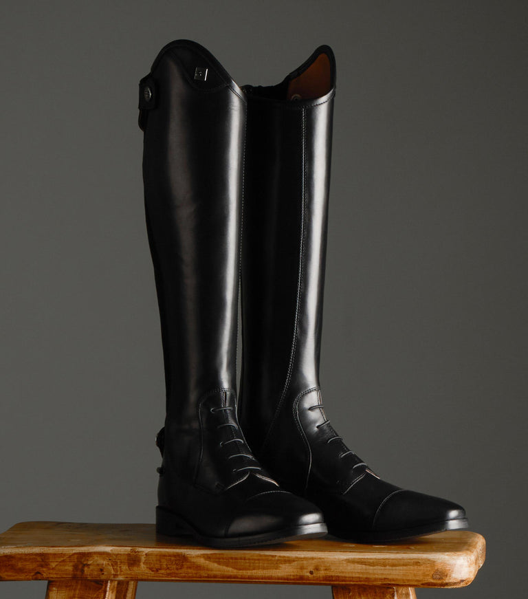 Vedetta Womans Tall Leather Riding Boots