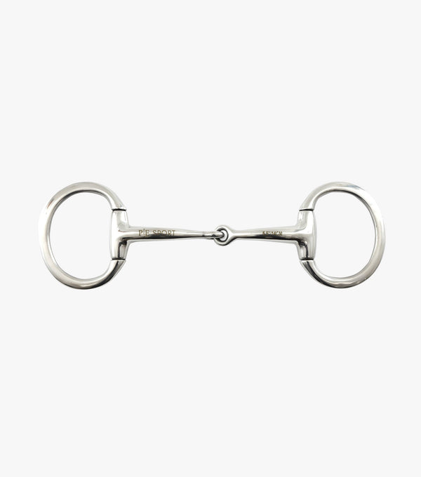 Jointed Flat Ring Eggbutt Snaffle
