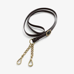 horse leather lead rein brown