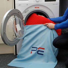 laundry wash bag blue