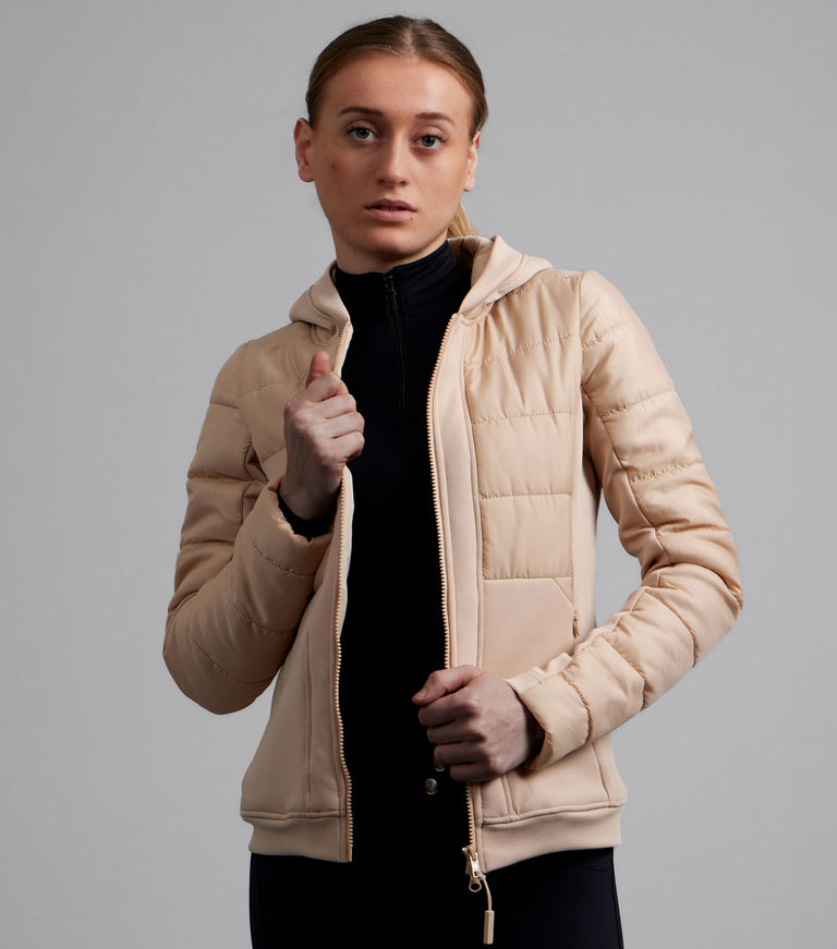 Agata Ladies Riding Jacket Champagne - Main Image