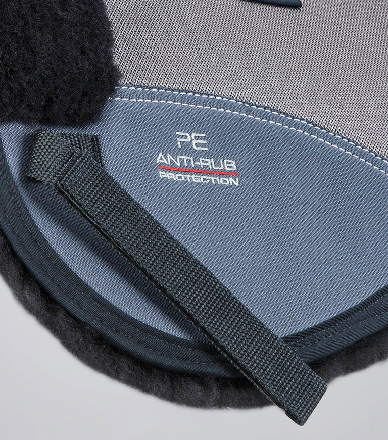 Airtechnology Shockproof Wool Saddle Pad - Half Pad