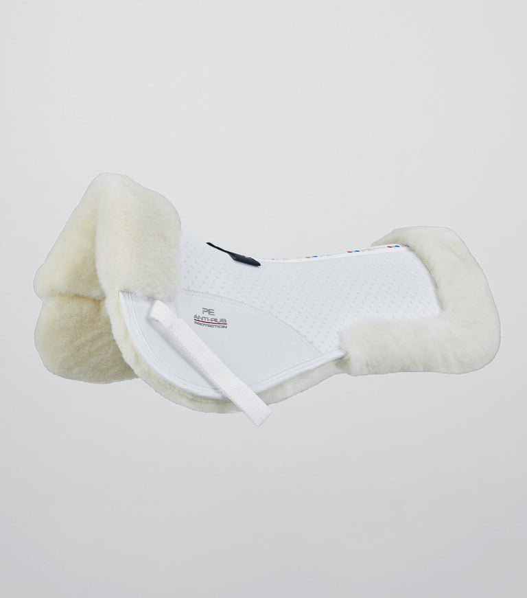 Airtechnology Shockproof Wool Saddle Pad - Half Pad