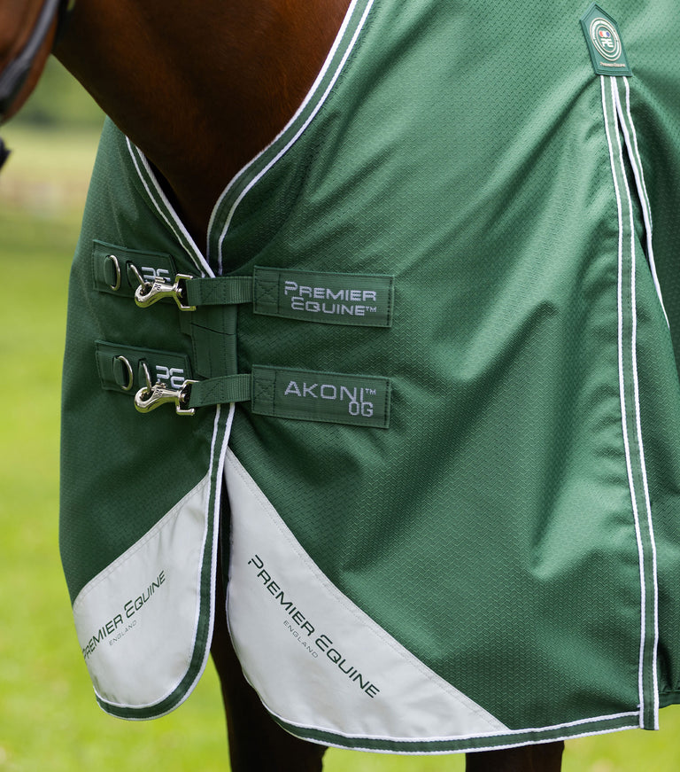 Akoni 0g Turnout Rug with Classic Neck Cover
