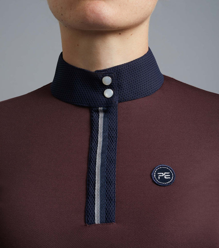 Amia Ladies Technical Short Sleeved Riding Top