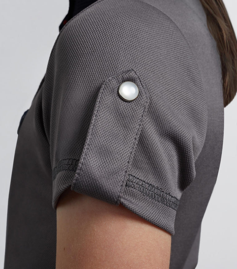 Mini Amia Girl's Technical Short Sleeved Riding Top