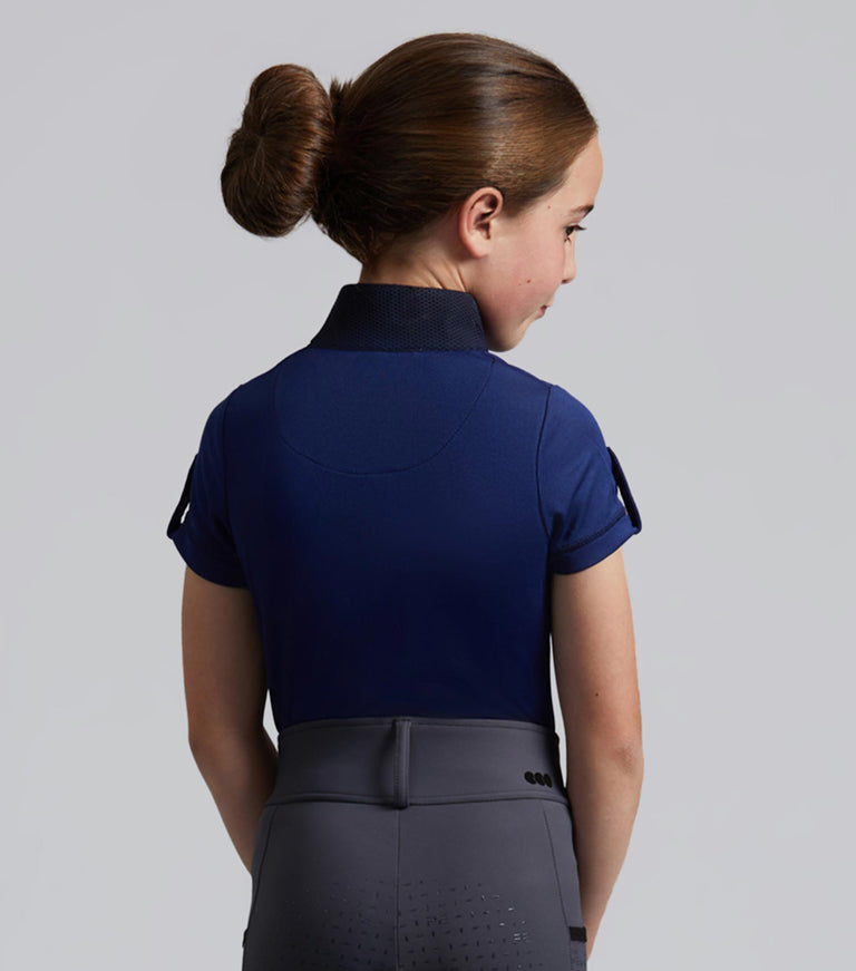 Mini Amia Girl's Technical Short Sleeved Riding Top