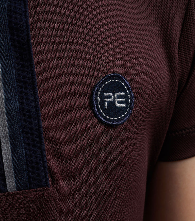 Mini Amia Girl's Technical Short Sleeve Riding Top