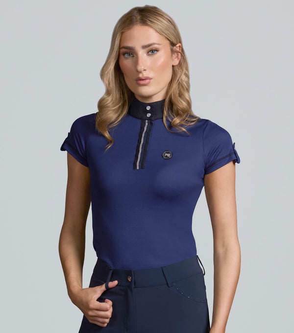  Amia Ladies Technical Short Sleeved Riding Top