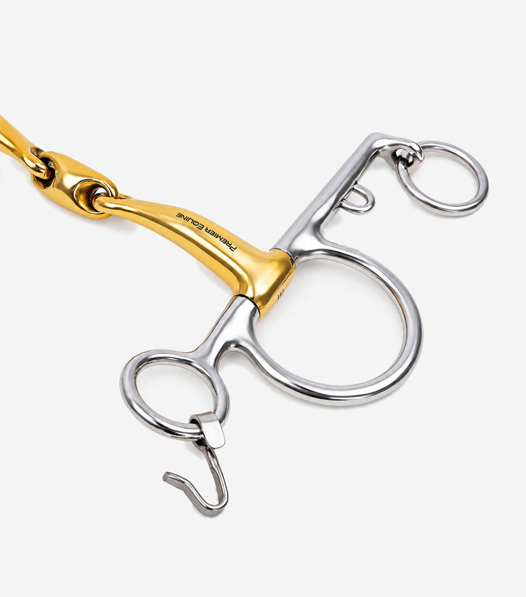 aurion pelham long curb double jointed with lozenge