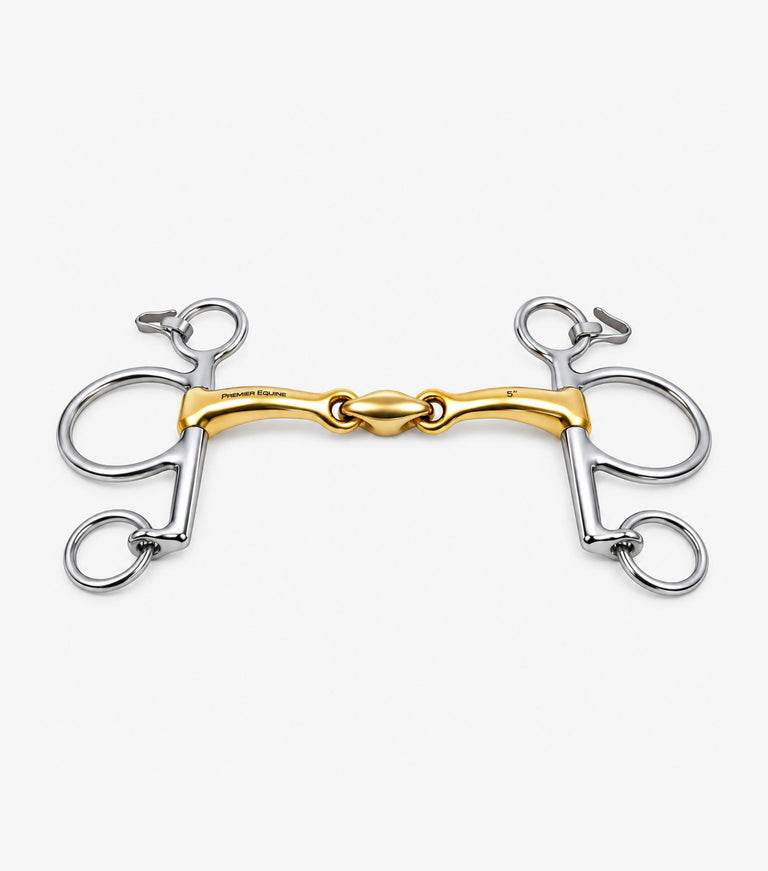 aurion pelham short curb double jointed with lozenge