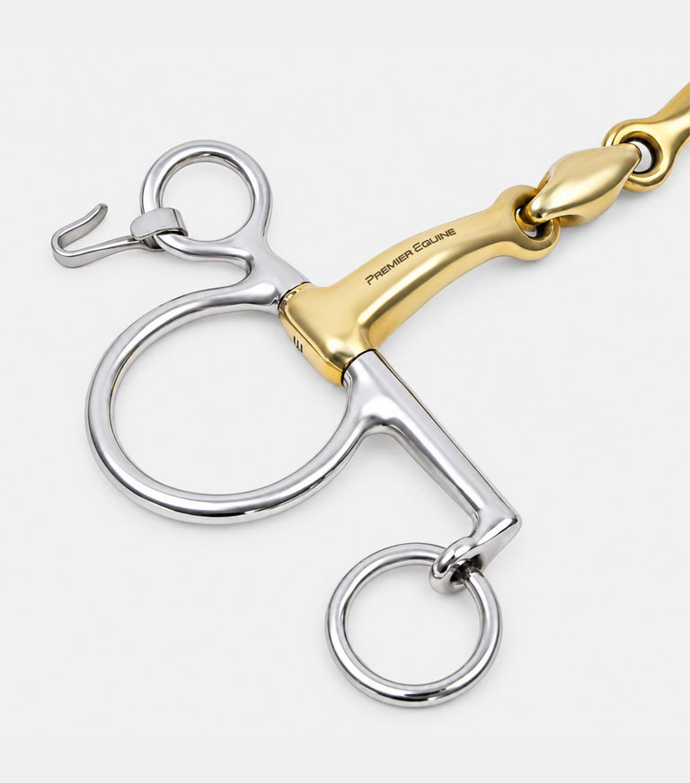 aurion pelham short curb double jointed with lozenge