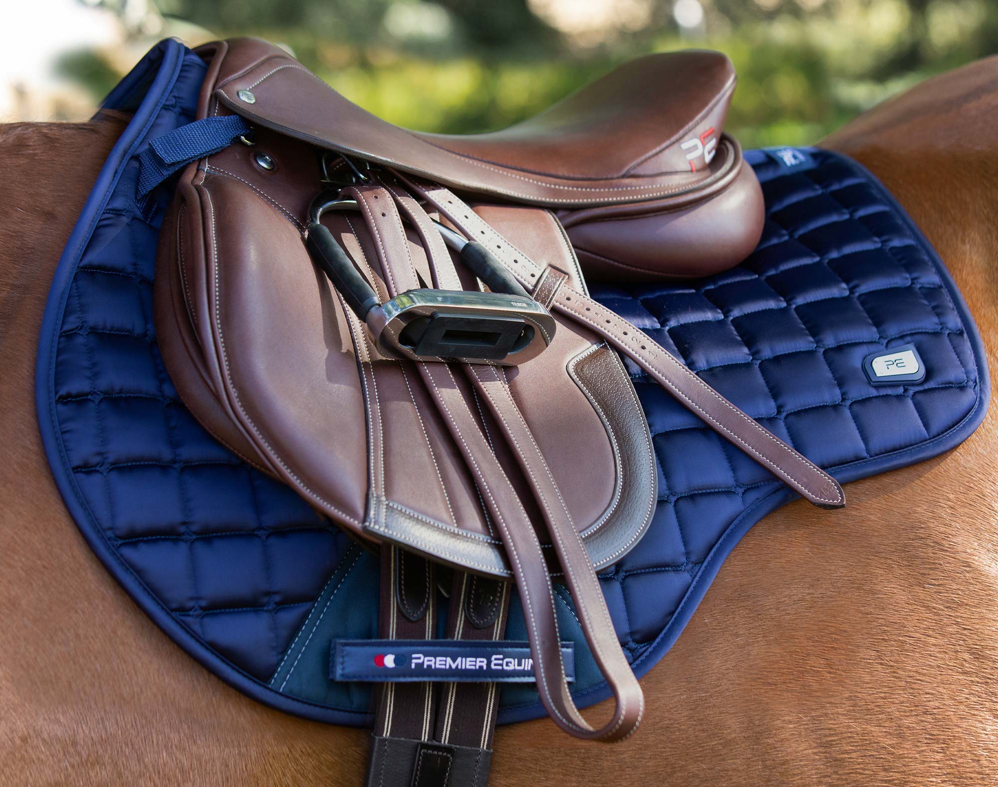 Premier Equine - Sac de pansage bleu