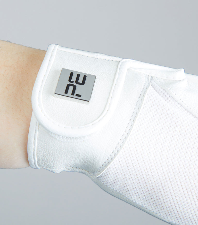 Bordoni Leather Mesh Riding Gloves