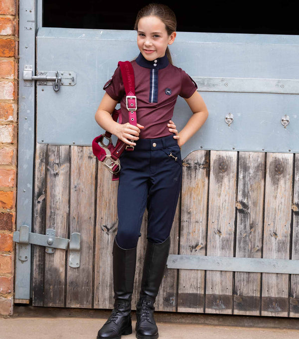 EX DISPLAY - Brava Girls Full Seat Gel Riding Breeches