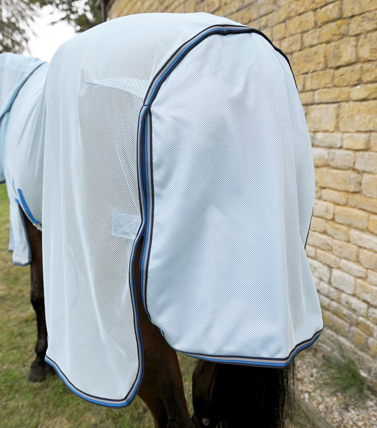 Bug Buster Fly Rug with Detachable Neck and Belly Flap Blue