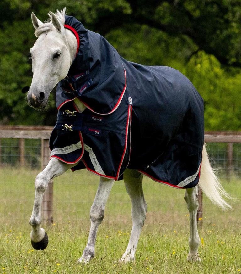 Buster 50g Turnout Rug with Snug-Fit Neck Cover