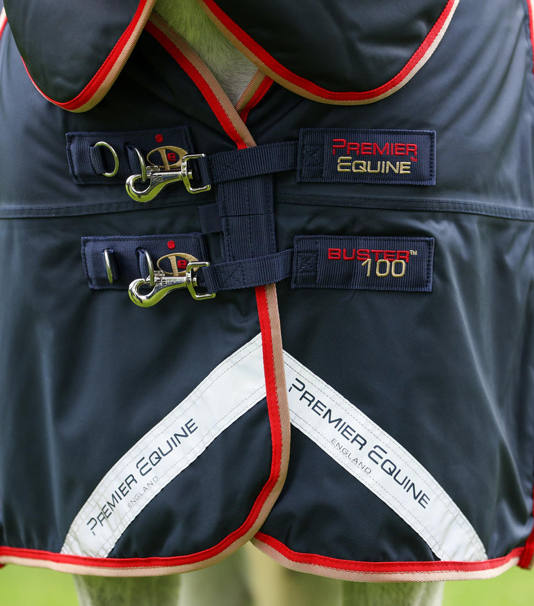 Buster 100g Turnout Rug with Snug-Fit Neck Cover