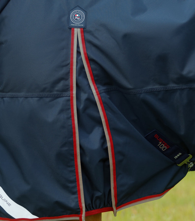 Buster 100g Turnout Rug with Snug-Fit Neck Cover