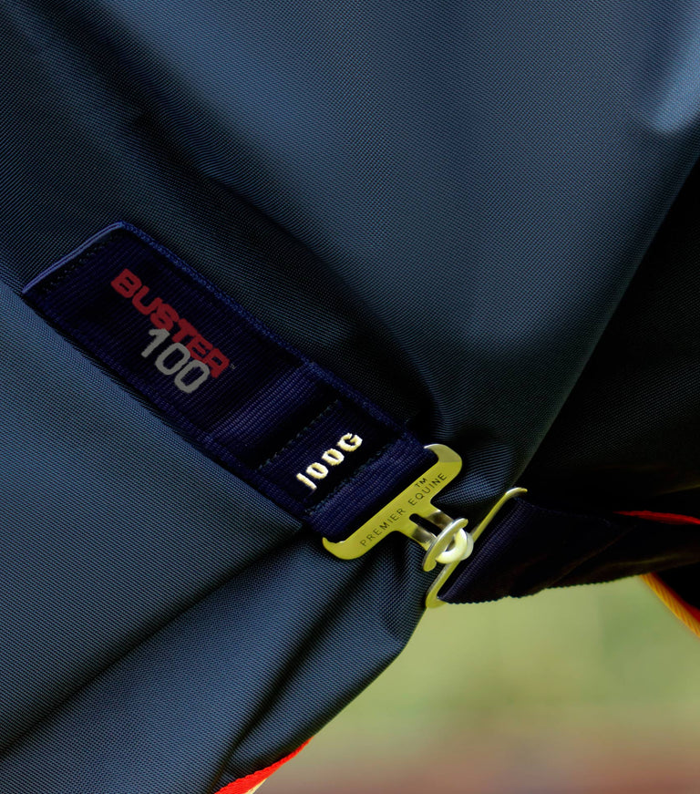 Buster 100g Turnout Rug with Snug-Fit Neck Cover