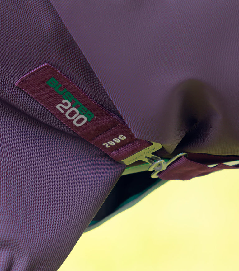 Buster 200g Turnout Rug with Snug-Fit Neck Cover