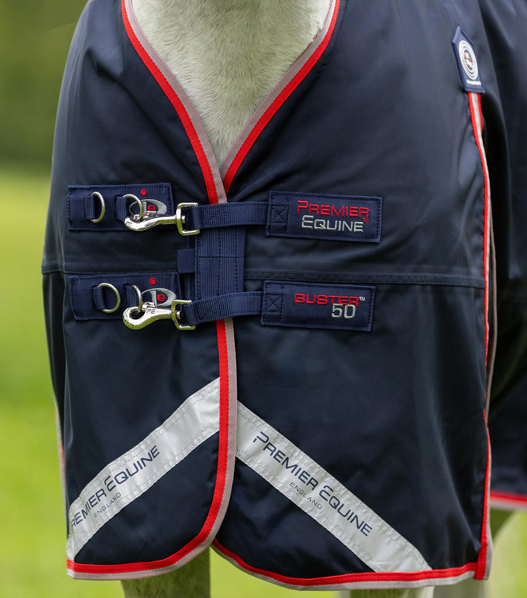 Buster 50g Turnout Rug with Snug-Fit Neck Cover