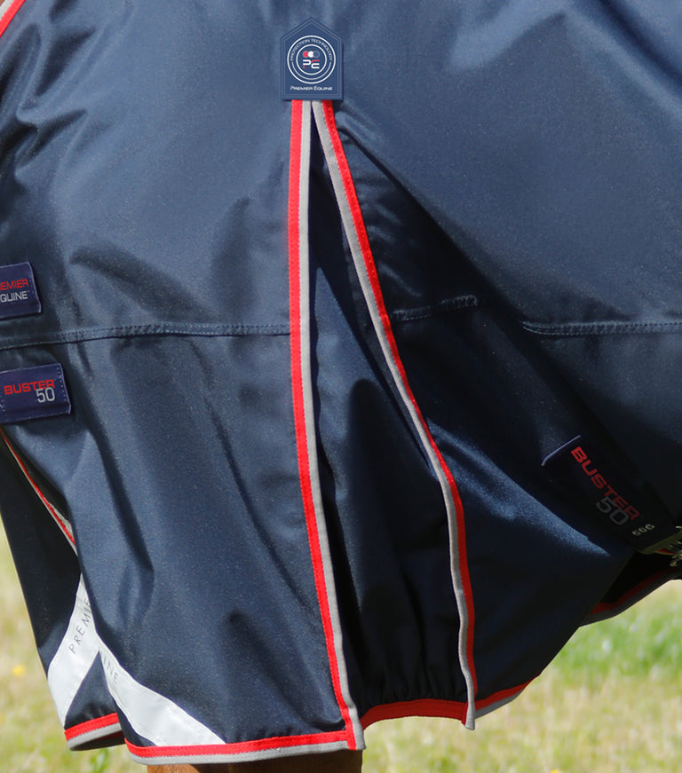 Buster 50g Turnout Rug with Snug-Fit Neck Cover