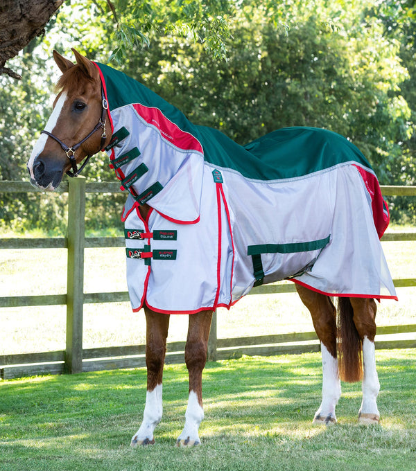 Buster Stay-Dry Super Lite Fly Rug with Surcingles