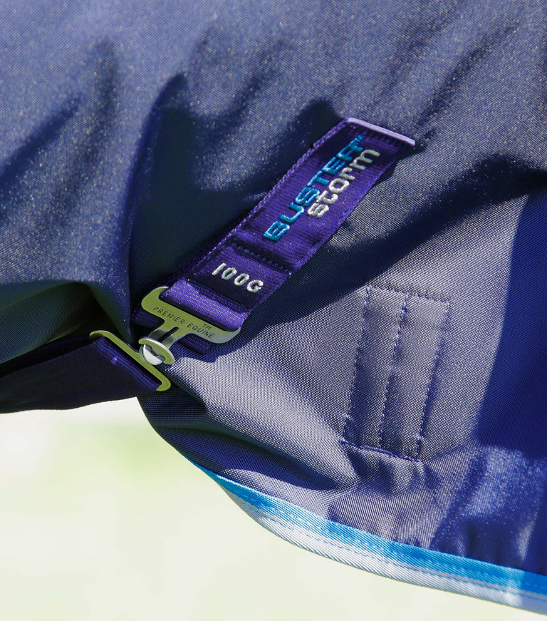 Buster Storm 100g Combo Turnout Rug with Snug-Fit Neck