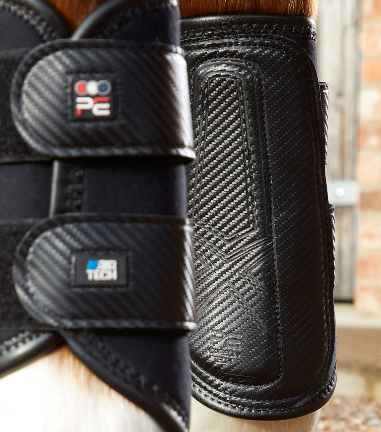 Carbon Air-Tech Double Locking Brushing Boots