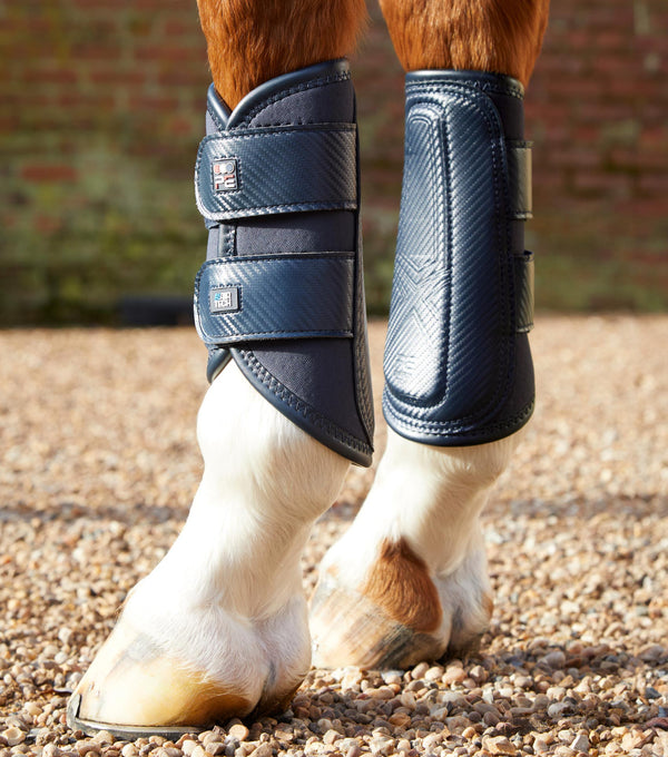 Carbon Air-Tech Double Locking Brushing Boots