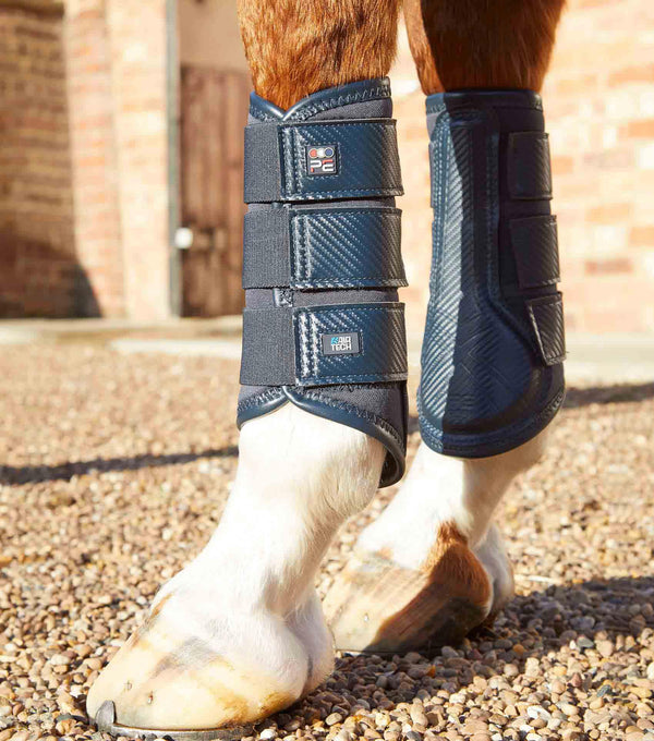 MARKED - Carbon Air-Tech Single Locking Brushing Boots