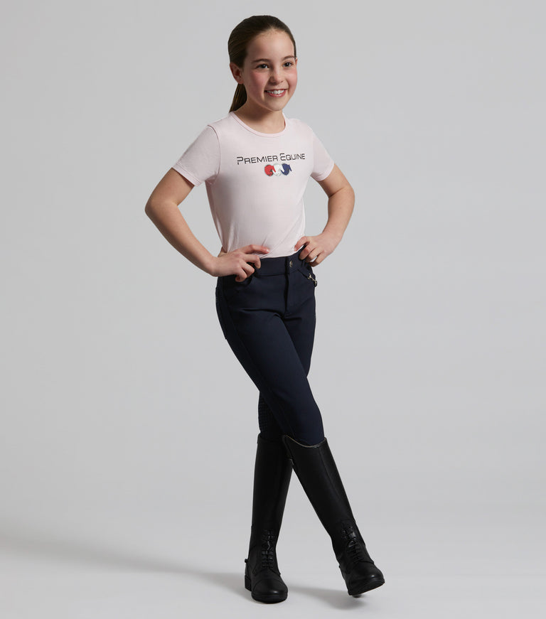 Chiaro Girls Cotton Riding T-Shirt