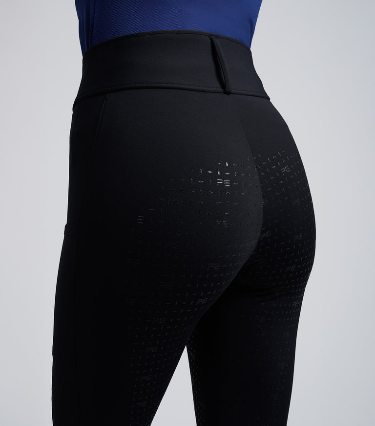 Concerto Ladies Riding Tights Jet Black