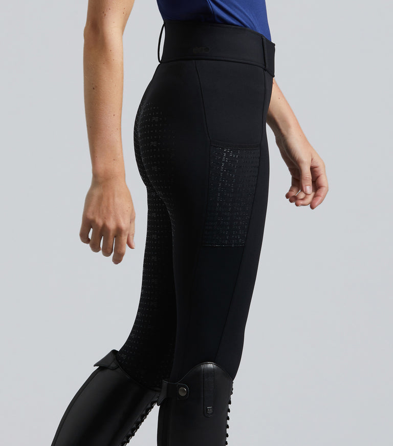 Concerto Ladies Riding Tights Jet Black
