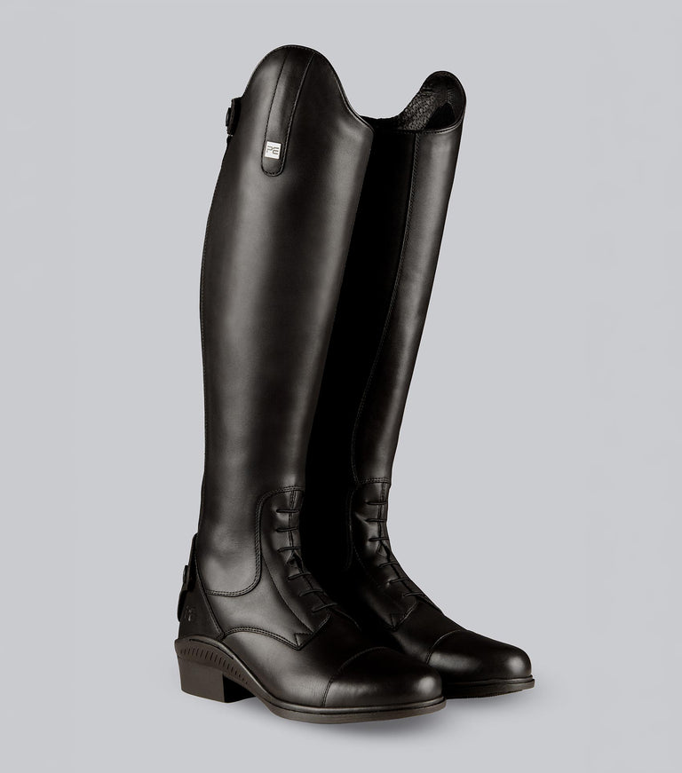 Contego leather tall boots