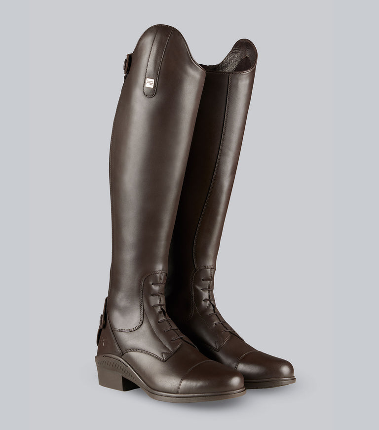 Contego leather tall boots