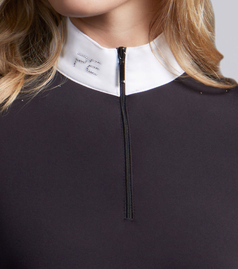 Cristalli Womens Long Sleeve Comp Shirt