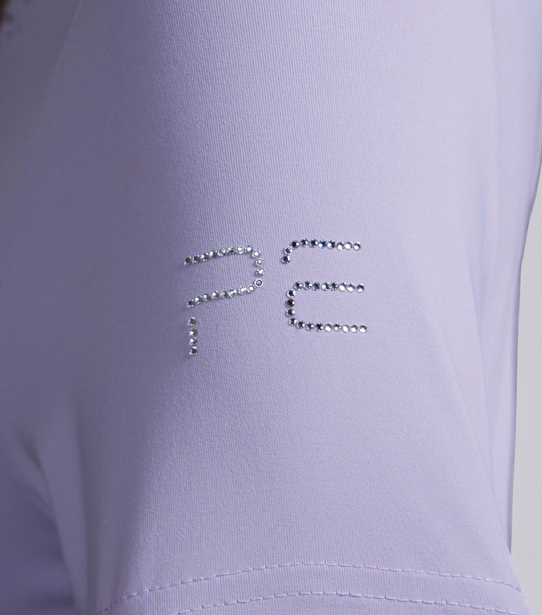 Cristalli Womens Short Sleeve Comp Shirt