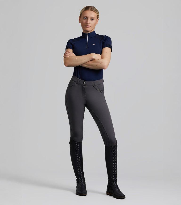 DeltaLadiesFullSeatGelRidingBreeches