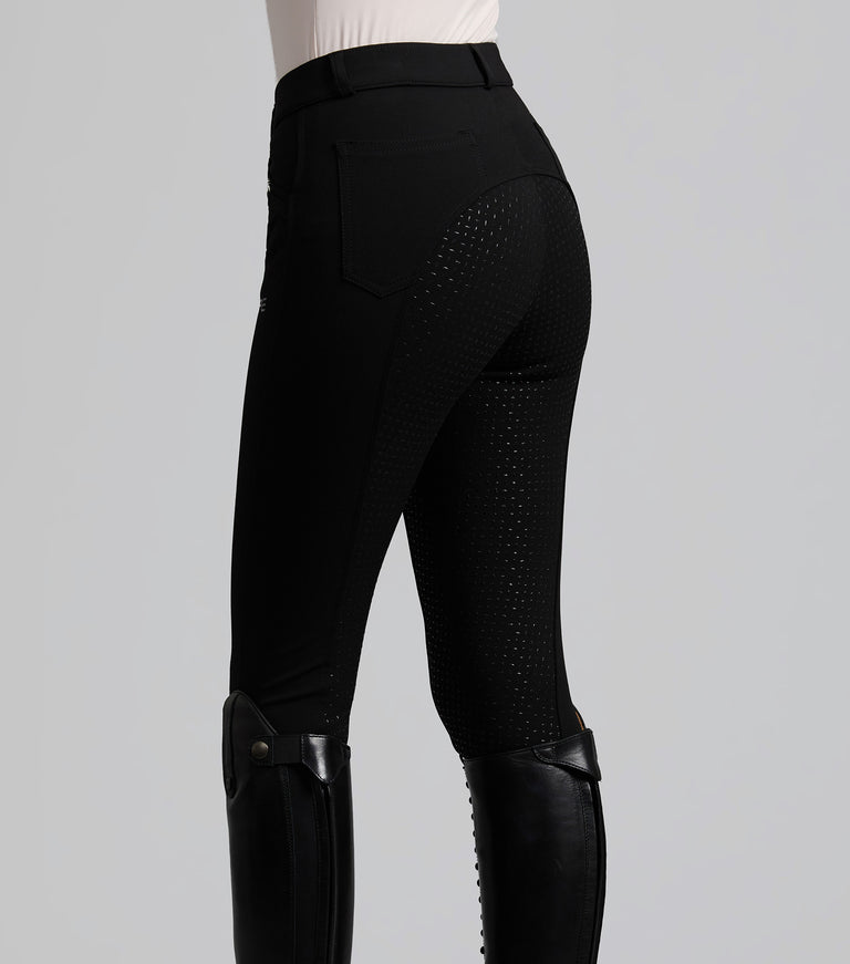 DeltaLadiesFullSeatGelRidingBreeches