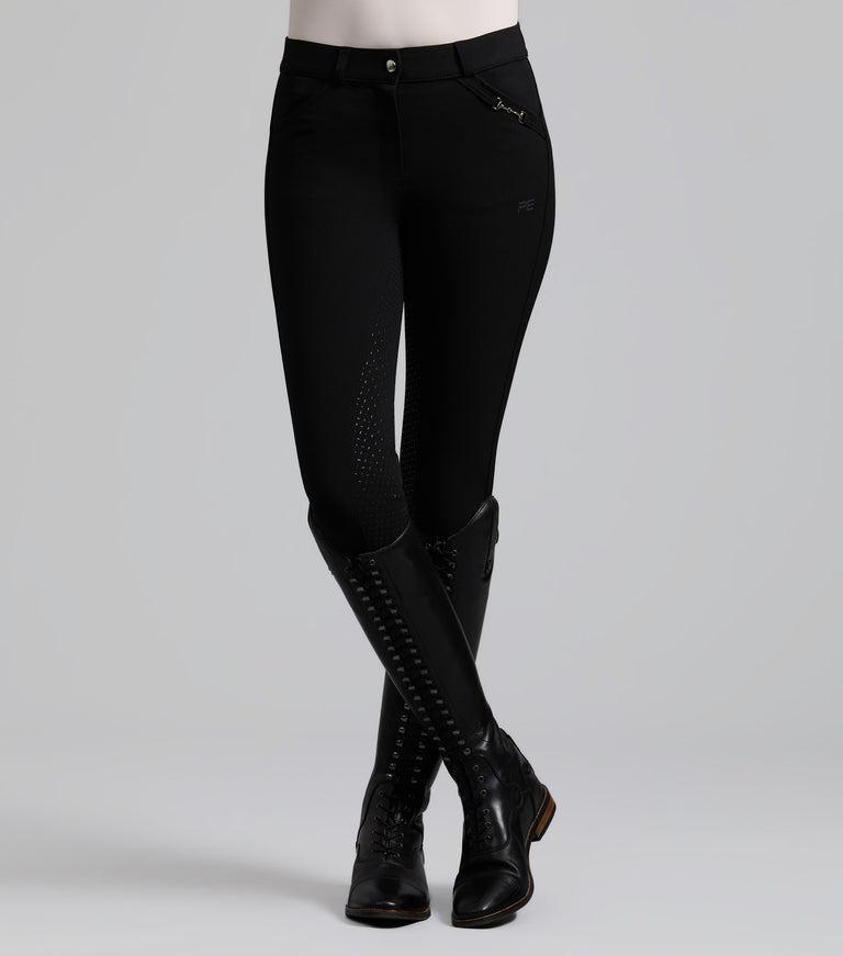 DeltaLadiesFullSeatGelRidingBreeches